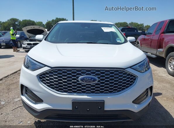 2FMPK4J93RBB00873 2024 FORD EDGE White Вид щитка приладів