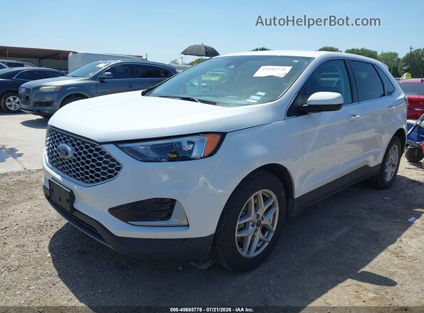 2FMPK4J93RBB00873 2024 FORD EDGE White Передня ліва чверть