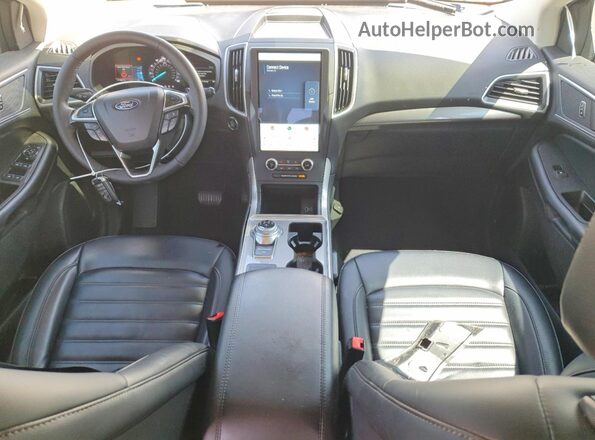 2FMPK4J93RBB15972 2024 FORD EDGE Серебряный Вид панели приборов