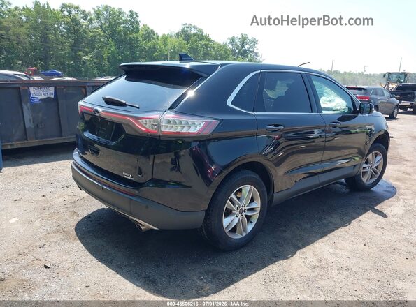 2FMPK4J94GBC16208 2016 FORD EDGE Black Rear right