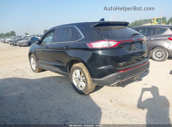 2FMPK4J94GBC17245 2016 FORD EDGE Black Հետևի ձախ