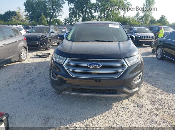 2FMPK4J94GBC17245 2016 FORD EDGE Black Սարքավորումների վահանակի տեսք