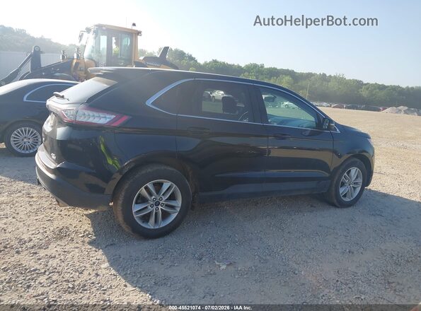 2FMPK4J94GBC17245 2016 FORD EDGE Black Սալոնի հետևի տեսք