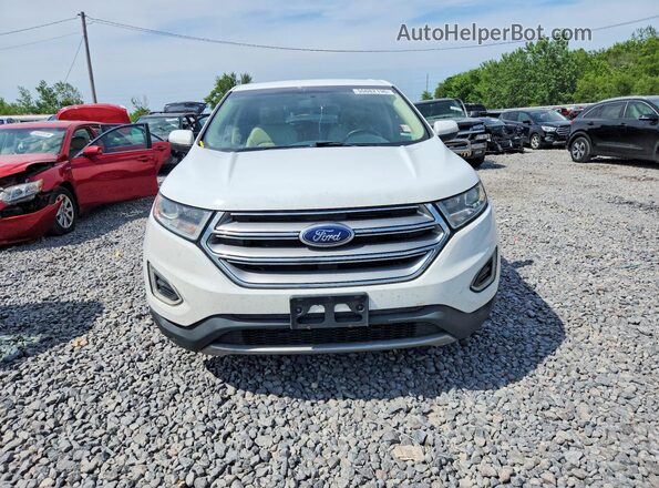 2FMPK4J94GBC67529 2016 FORD EDGE White Դիմացի տեսք
