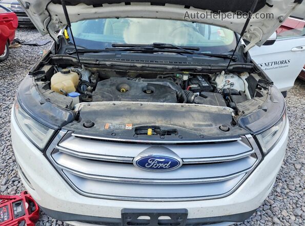 2FMPK4J94GBC67529 2016 FORD EDGE White Սալոնի հետևի տեսք