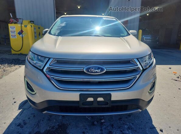 2FMPK4J94HBC62882 2017 FORD EDGE Tan Widok z przodu
