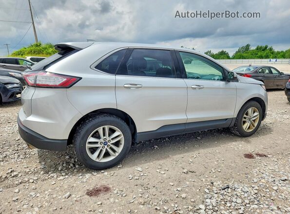 2FMPK4J94JBB78504 2018 FORD EDGE Серебряный Задняя правая четверть