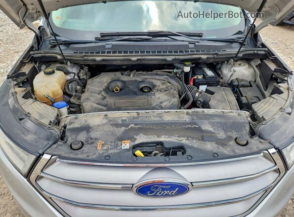 2FMPK4J94JBB78504 2018 FORD EDGE Серебряный Вид подкапотного пространства
