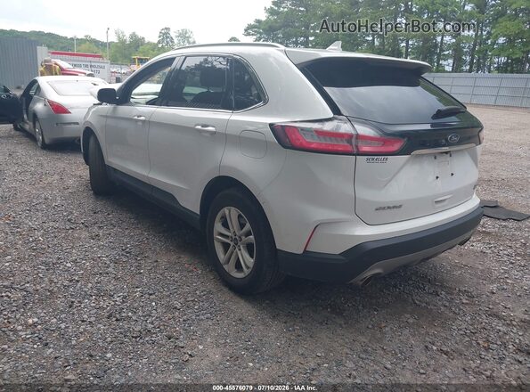 2FMPK4J94KBB18840 2019 FORD EDGE White Հետևի ձախ