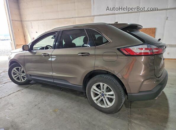 2FMPK4J94KBB41101 2019 FORD EDGE Tan Tył lewy