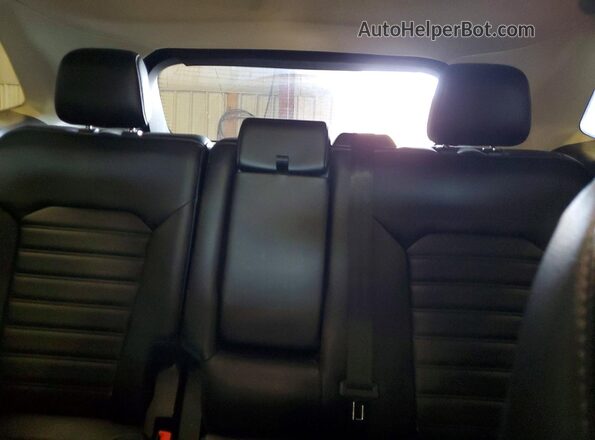 2FMPK4J94KBB74941 2019 FORD EDGE Red უკანა სავარძლების ხედი