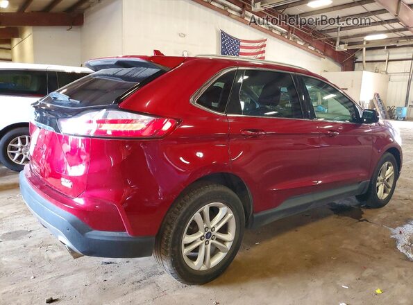 2FMPK4J94KBB74941 2019 FORD EDGE Red უკანა მარჯვენა