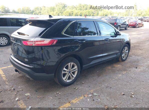 2FMPK4J94KBC38315 2019 FORD EDGE Black Задня права чверть