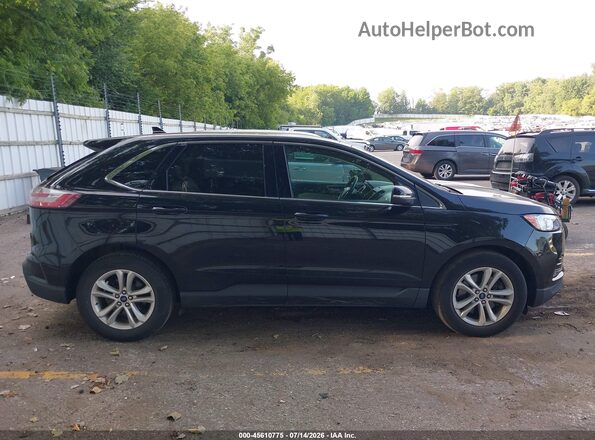 2FMPK4J94KBC38315 2019 FORD EDGE Black Вид задньої частини салону