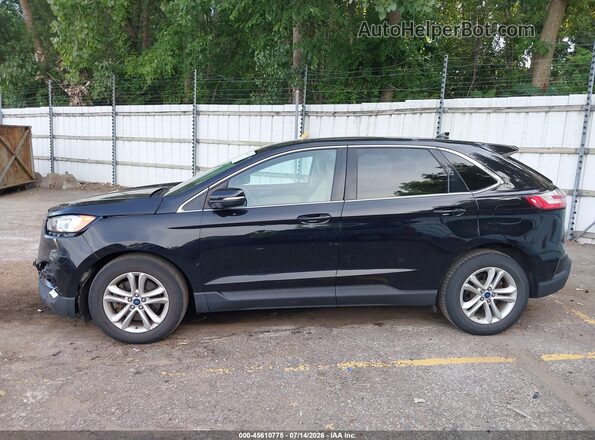 2FMPK4J94KBC38315 2019 FORD EDGE Black Панорамний вид салону 360°