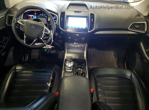 2FMPK4J94LBA34826 2020 FORD EDGE Red Вид панелі приладів