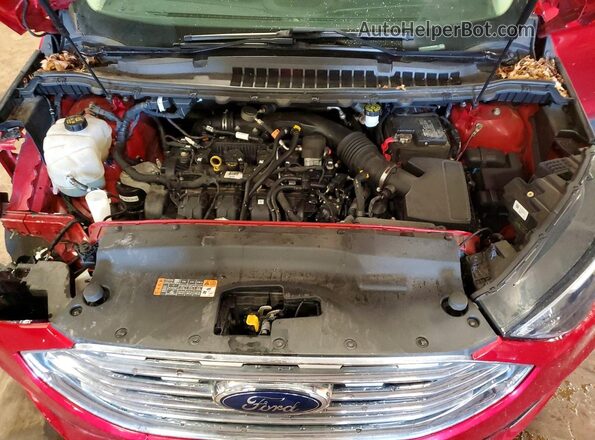 2FMPK4J94LBA34826 2020 FORD EDGE Red Вид підкапотного простору