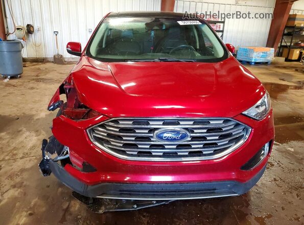 2FMPK4J94LBA34826 2020 FORD EDGE Red Вид спереду
