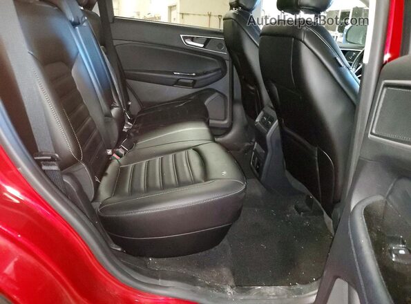 2FMPK4J94LBA34826 2020 FORD EDGE Red Вид задньої частини салону