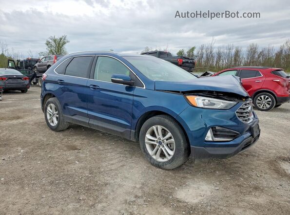 2FMPK4J94LBA66143 2020 FORD EDGE Blue Առջևի աջ