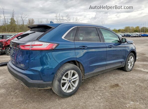 2FMPK4J94LBA66143 2020 FORD EDGE Blue Հետևի աջ