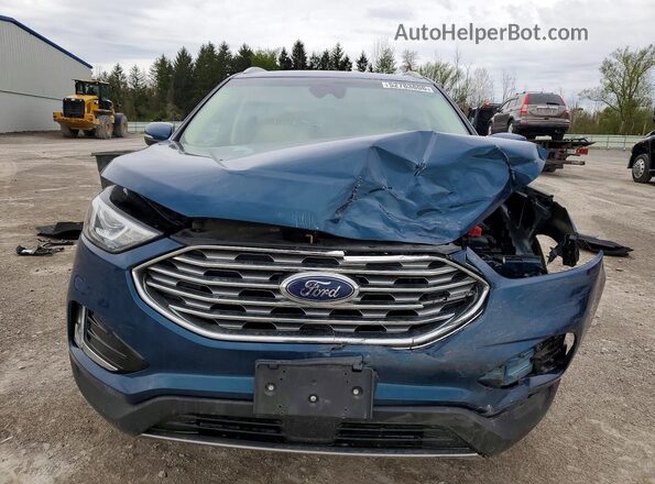 2FMPK4J94LBA66143 2020 FORD EDGE Blue Դիմացի տեսք