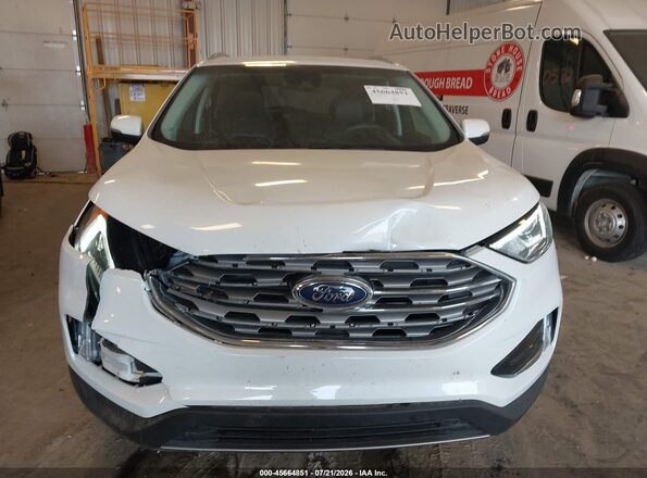 2FMPK4J94LBB06883 2020 FORD EDGE White Սարքավորումների վահանակի տեսք