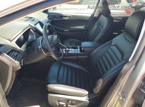 2FMPK4J94LBB28768 2020 FORD EDGE Silver Vista interior delantera