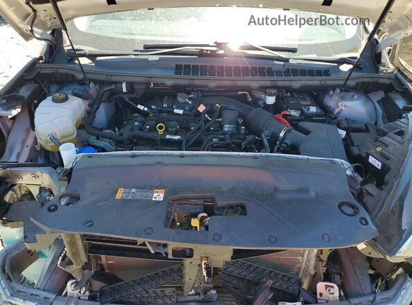 2FMPK4J94LBB28768 2020 FORD EDGE Silver Vista del compartimento del motor