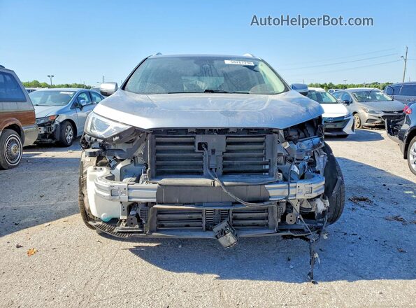 2FMPK4J94LBB43061 2020 FORD EDGE Silver Widok z przodu