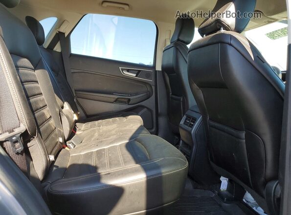 2FMPK4J94LBB43061 2020 FORD EDGE Silver Widok wnętrza z tyłu