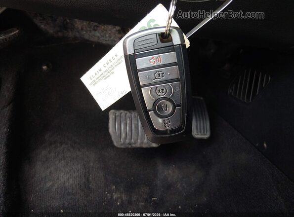 2FMPK4J94LBB45134 2020 FORD EDGE Black Առջևի վահանակի տեսք