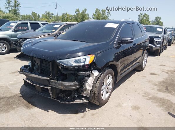 2FMPK4J94LBB45134 2020 FORD EDGE Black Առջևի ձախ երեք քառորդ տեսարան