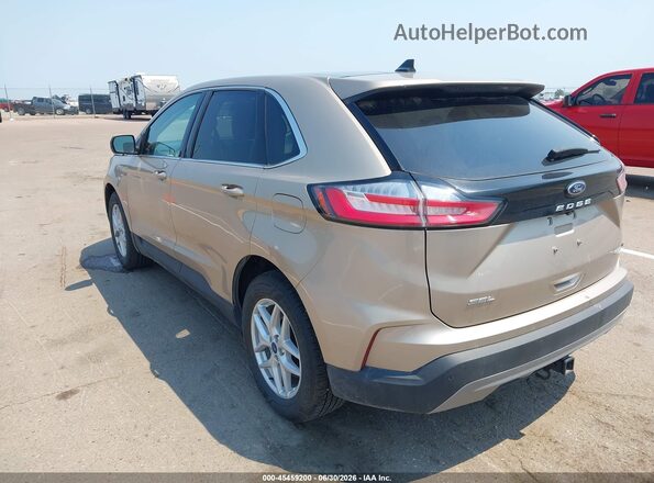 2FMPK4J94MBA59839 2021 FORD EDGE Gold Rear left