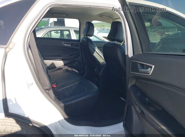 2FMPK4J94NBA54254 2022 FORD EDGE White Widok naklejki z numerem VIN