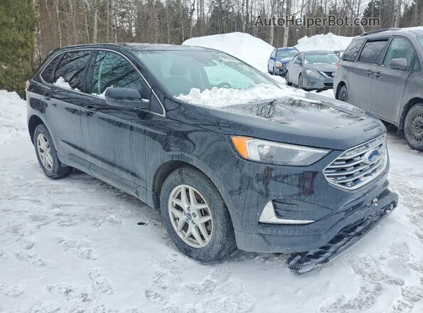 2FMPK4J94NBA57218 2022 FORD EDGE Black Առջևի աջ