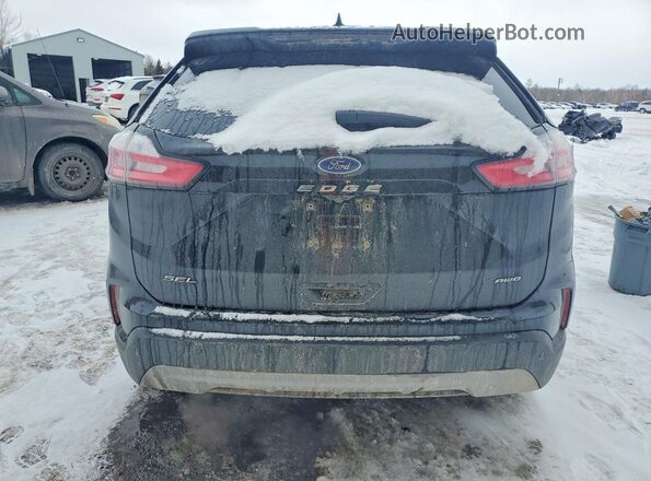 2FMPK4J94NBA57218 2022 FORD EDGE Black Հետևի տեսք