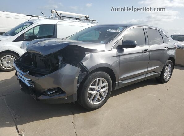 2FMPK4J94NBA92549 2022 FORD EDGE Gray 