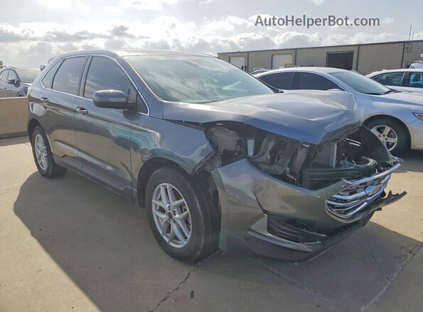 2FMPK4J94NBA92549 2022 FORD EDGE Gray Առջևի աջ