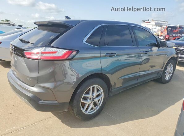 2FMPK4J94NBA92549 2022 FORD EDGE Gray Հետևի աջ