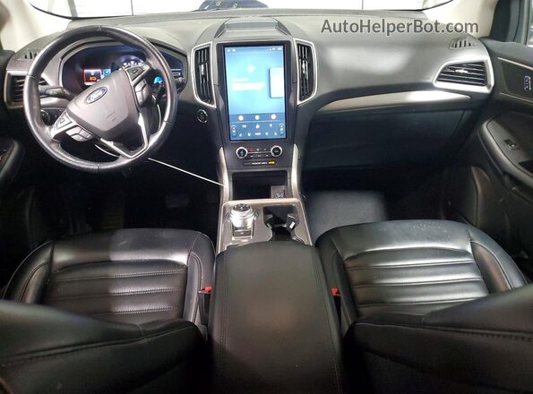 2FMPK4J94PBA16333 2023 FORD EDGE Silver წინა პანელის ხედი
