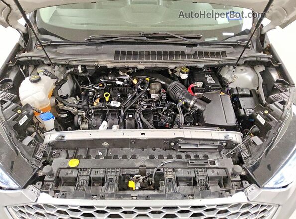 2FMPK4J94PBA34279 2023 FORD EDGE Silver Vista del compartimento del motor