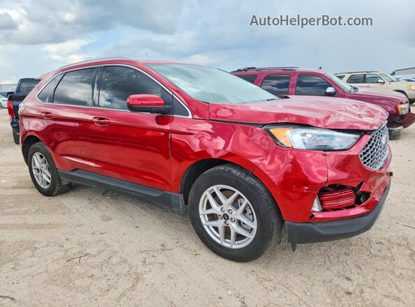 2FMPK4J94RBA33989 2024 FORD EDGE Красный Передняя правая четверть