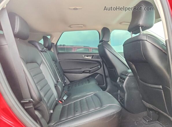 2FMPK4J94RBA33989 2024 FORD EDGE Красный Вид задних сидений