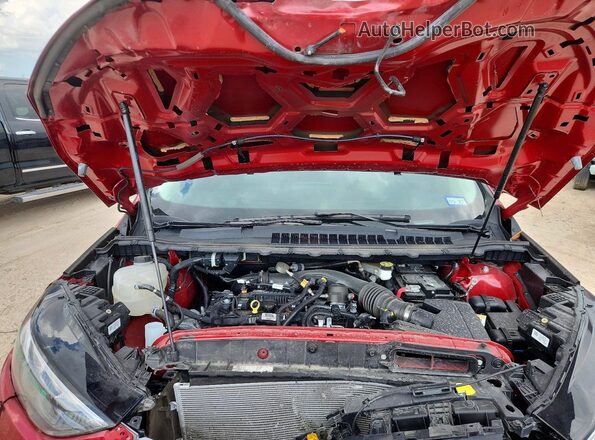 2FMPK4J94RBA33989 2024 FORD EDGE Красный Вид задней части салона