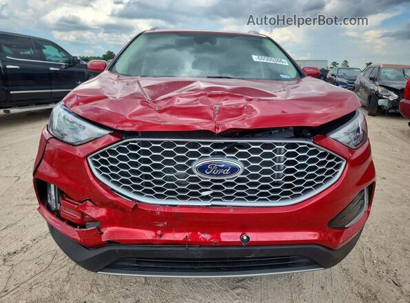 2FMPK4J94RBA33989 2024 FORD EDGE Красный Вид спереди