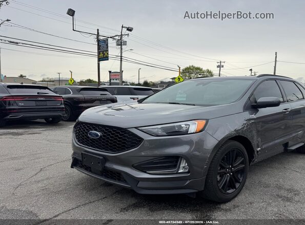 2FMPK4J94RBA75028 2024 FORD EDGE Gray Przód lewy