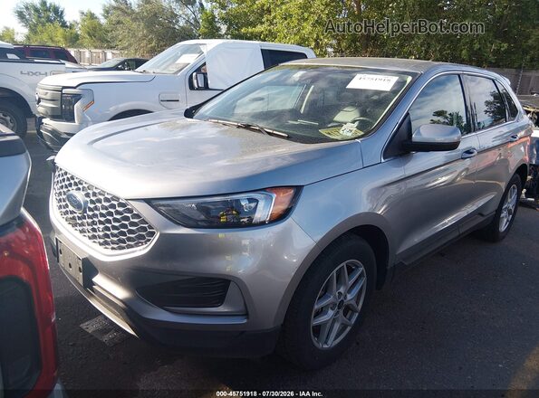 2FMPK4J94RBA81086 2024 FORD EDGE Gray Вид щитка приладів