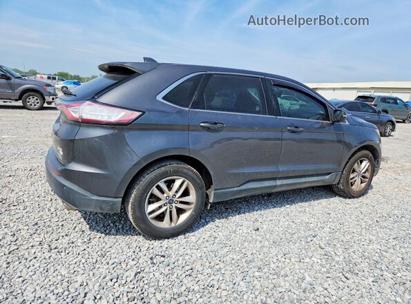 2FMPK4J95GBB09300 2016 FORD EDGE Угольный Задняя правая четверть