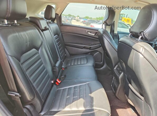 2FMPK4J95GBB09300 2016 FORD EDGE Угольный Вид задней части салона